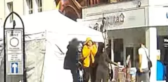 Yanlışlıkla hamile sevgilisine çarpan genci bıçaklayarak öldürdü