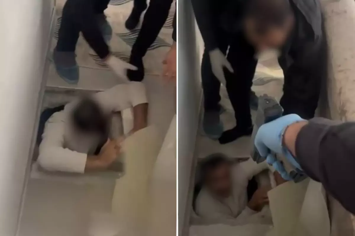 11 yıldır aranan firari hükümlü yerin altında yakalandı