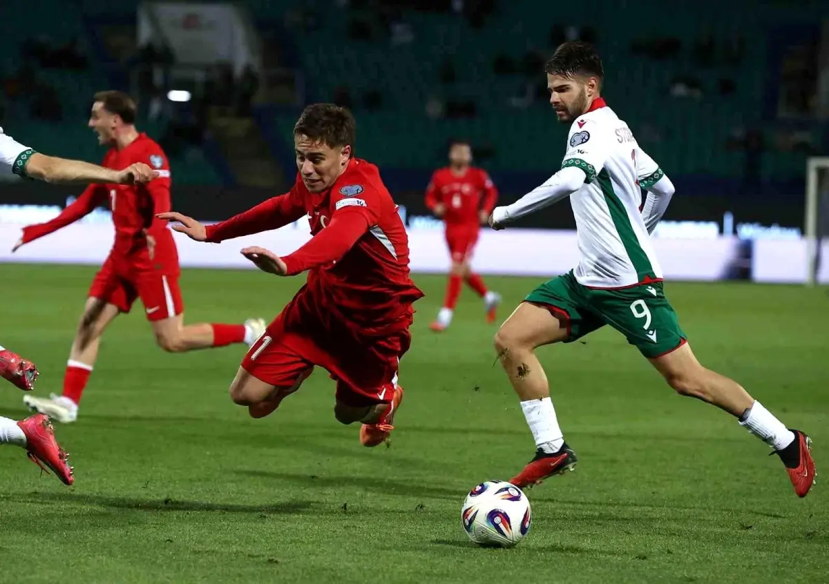 A Milli Takım, Bulgaristan ile 1-1 Berabere Kaldı