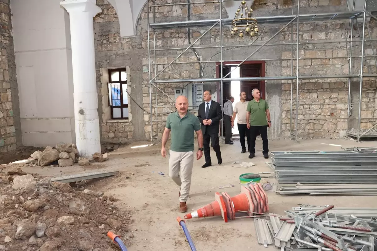 Yenipınar Camisi Restorasyona Kavuşuyor.