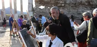 Magnesia Antik Kenti'nde Çağdaş Sanat Etkinliği Düzenlendi