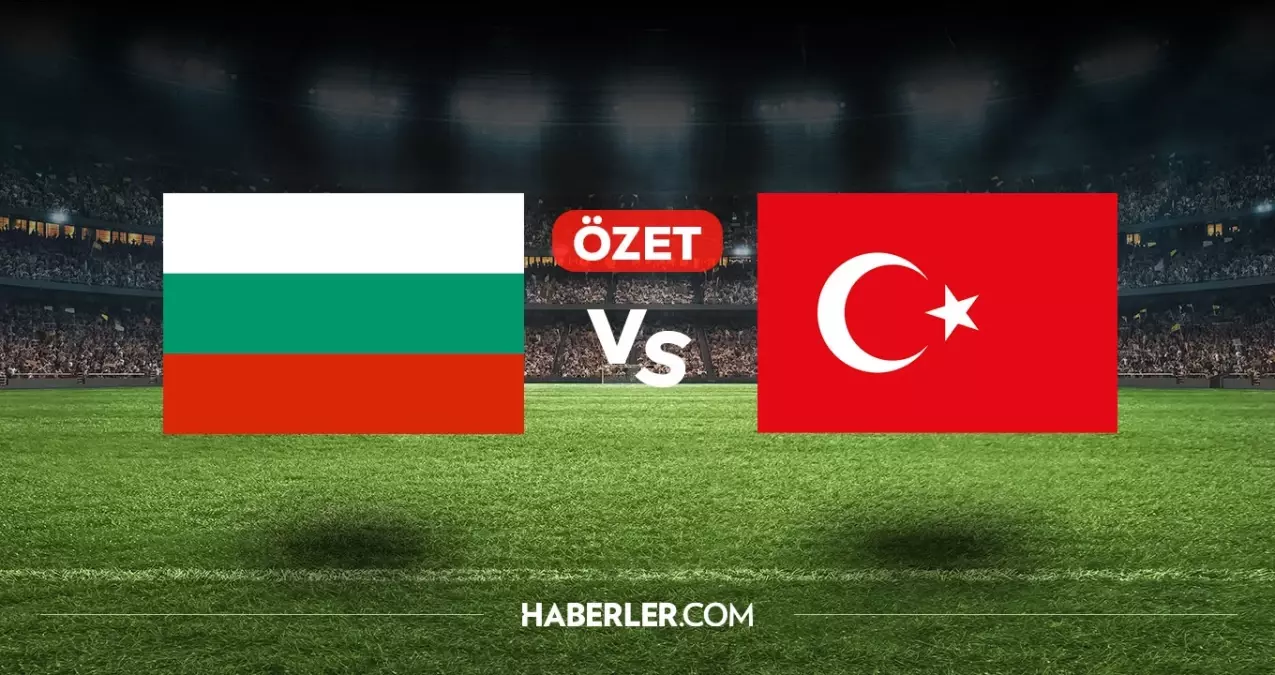 Bulgaristan Türkiye maç özeti ve golleri! (VİDEO) Bulgaristan Türkiye geniş özeti! Golleri kim attı, maç kaç kaç bitti?