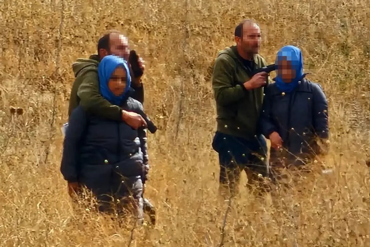 Görüntü Ankara'dan! Kafasına silah dayanan kadının büyük dramı