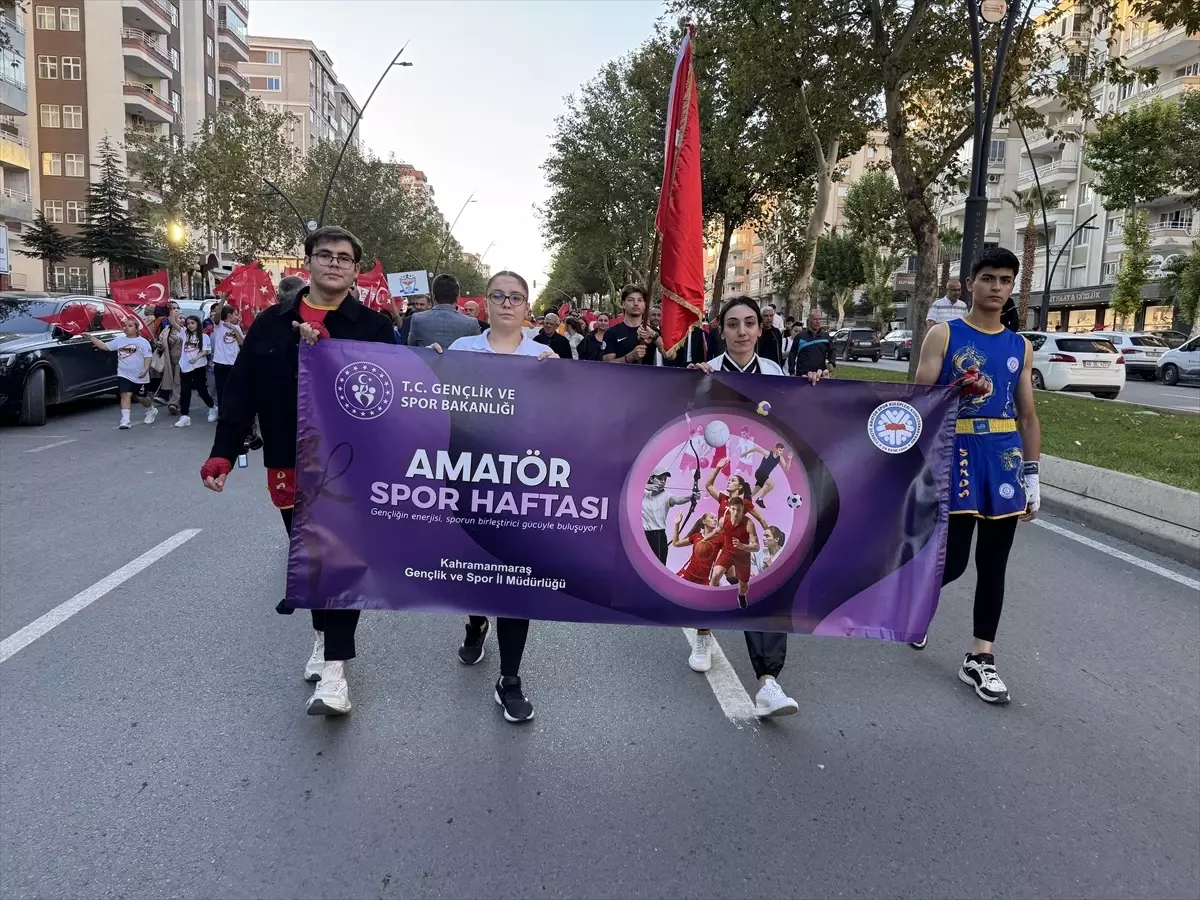Kahramanmaraş'ta Amatör Spor Haftası Etkinlikleri Düzenlendi