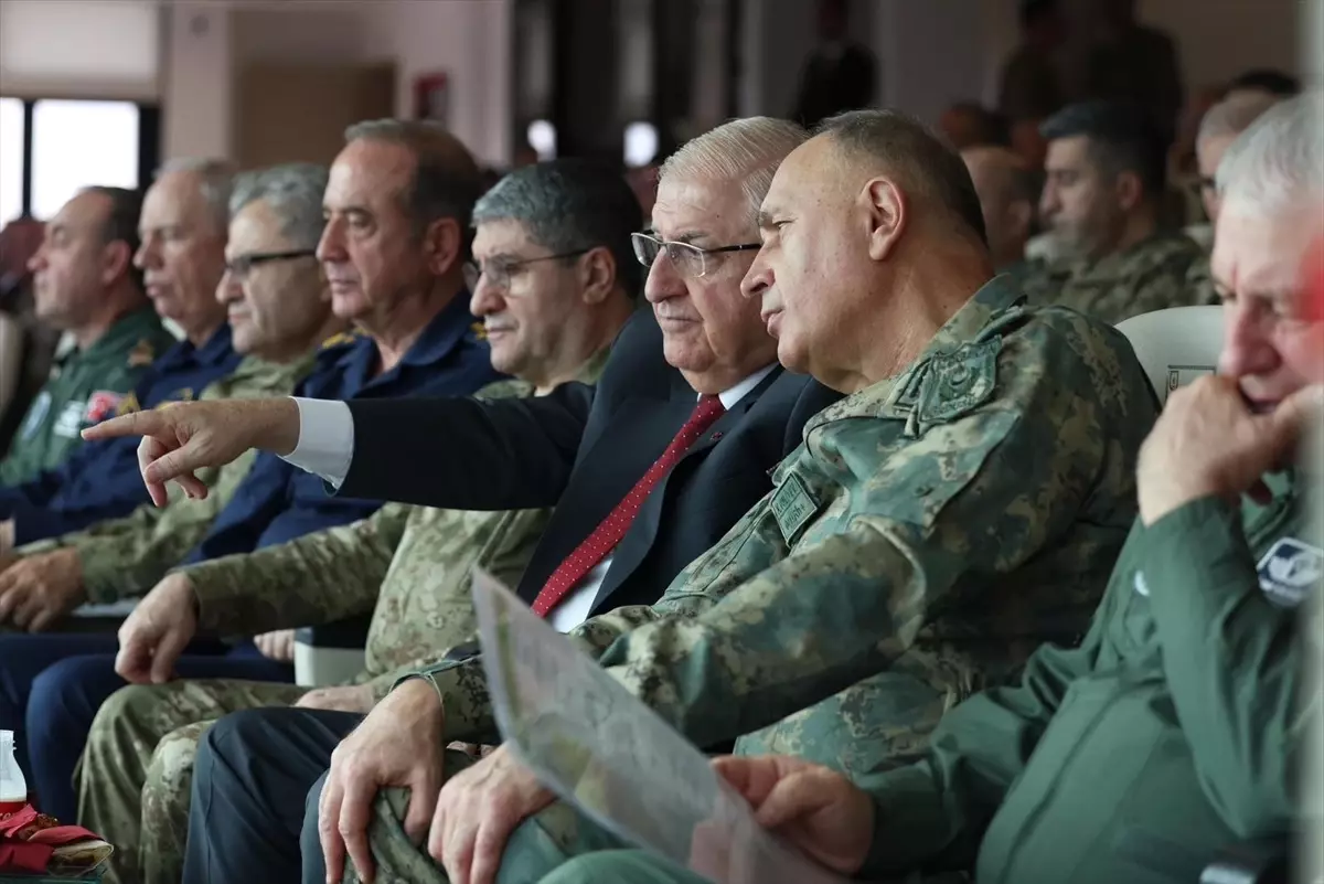 Milli Savunma Bakanı Güler, Ateş Serbest-2025 faaliyetinde konuştu Açıklaması