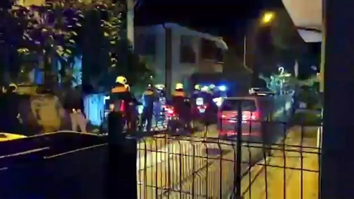 Alkol nedeniyle komşularını rahatsız eden şahıs, havaya ateş açtı