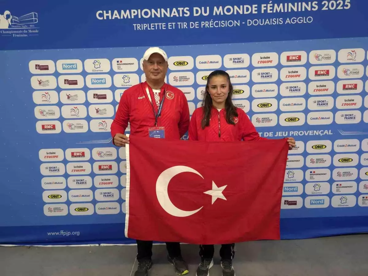 Yağmur Tosun, Bocce Petank Dünya Kupası'nda Dünya 3.'sü Oldu