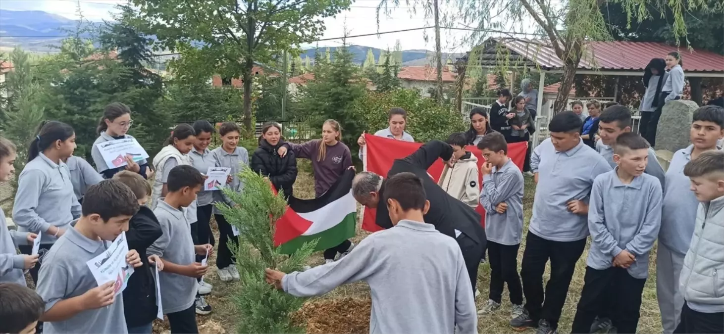 Sandıklı'da Gazze için Barış Bahçesi Kuruldu