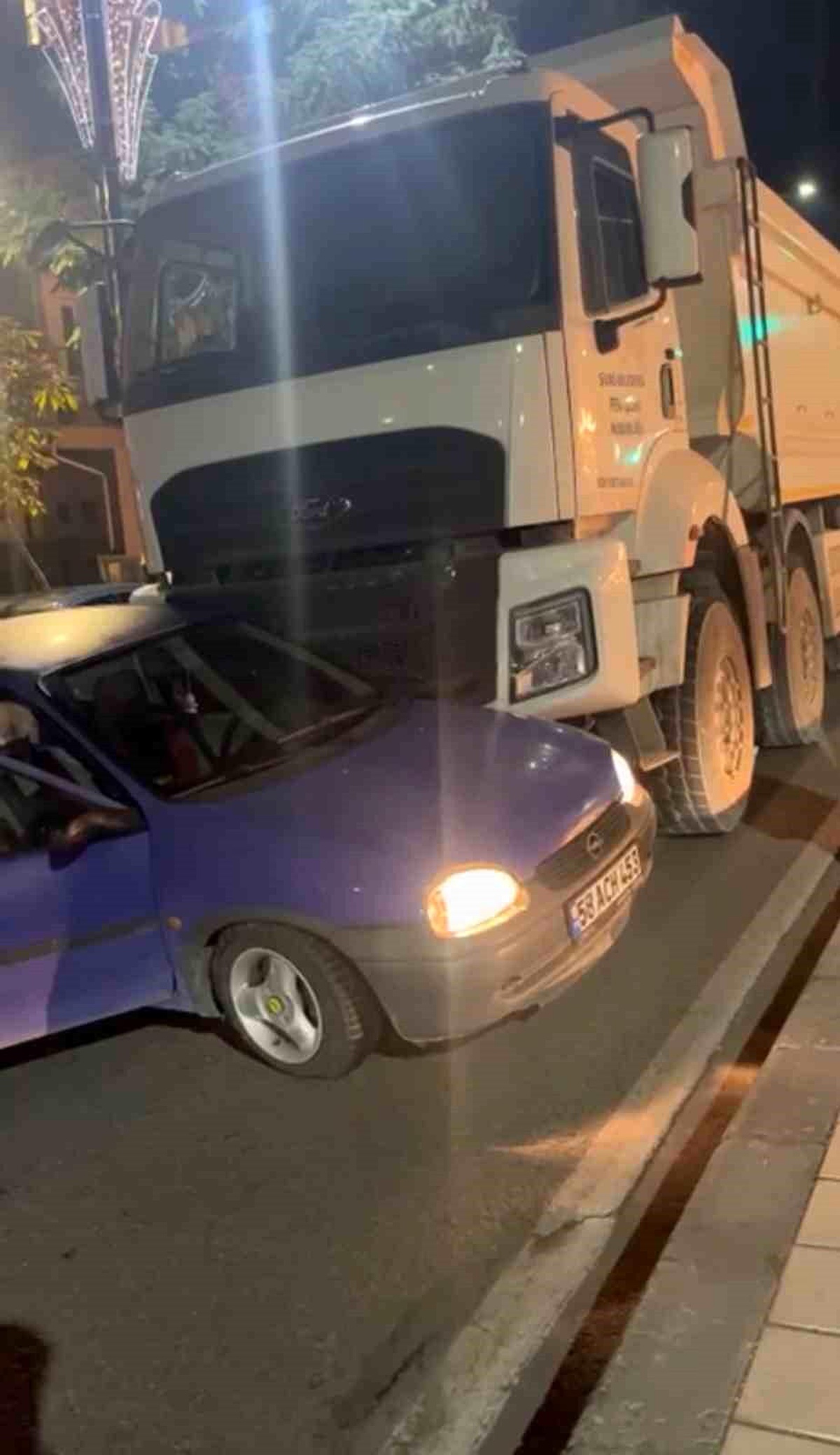 Sivas'ta Trafik Kazası: 1 Yaralı