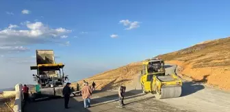 Trabzon'da Harmantepe Şehitliği yolunda çalışmalar devam ediyor