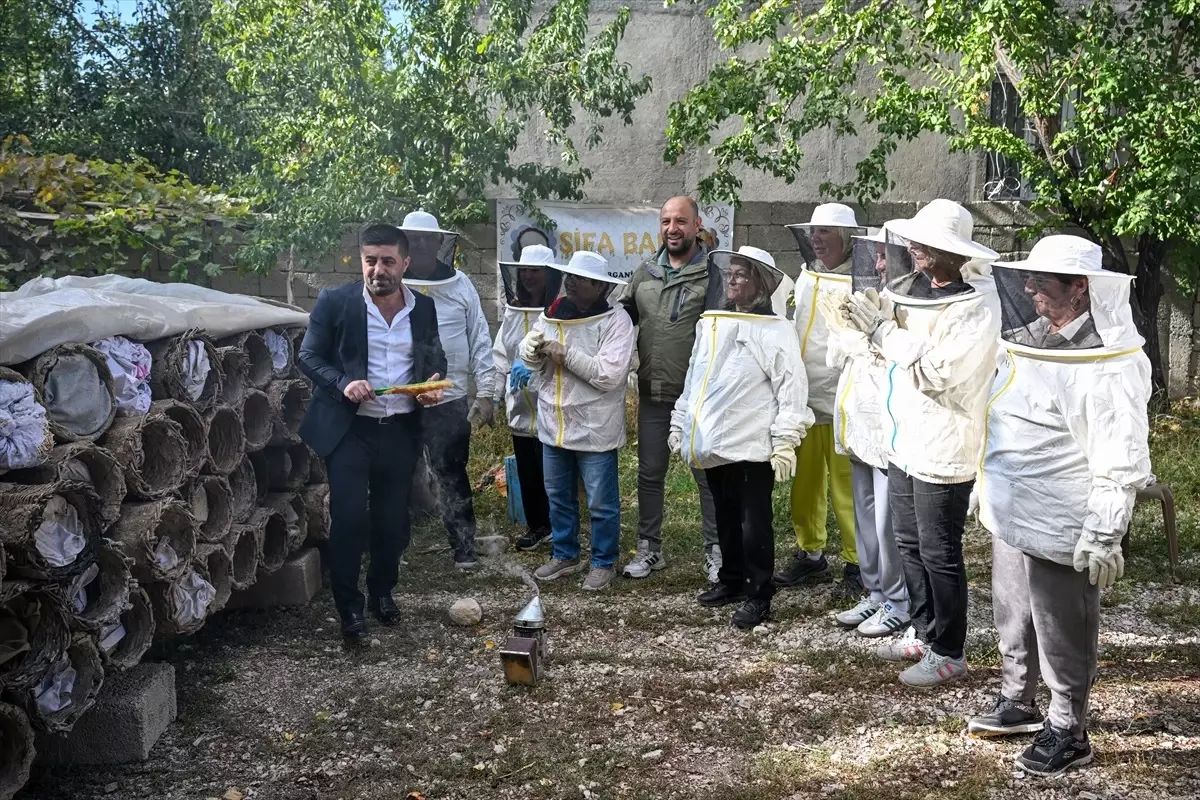 Giresun'dan Van'a Gelen Turistler, Arıcılık Deneyimi Yaşadı