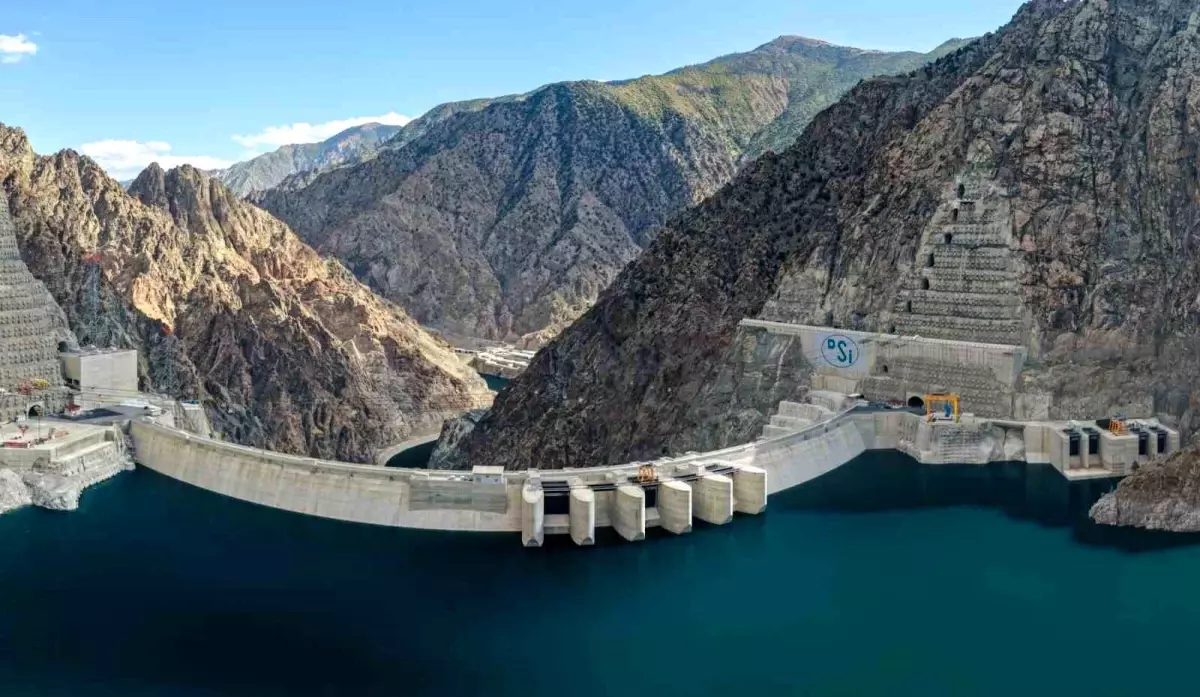 Yusufeli Barajı ve HES Türkiye'nin Enerji İhtiyacına Büyük Katkı Sağlıyor