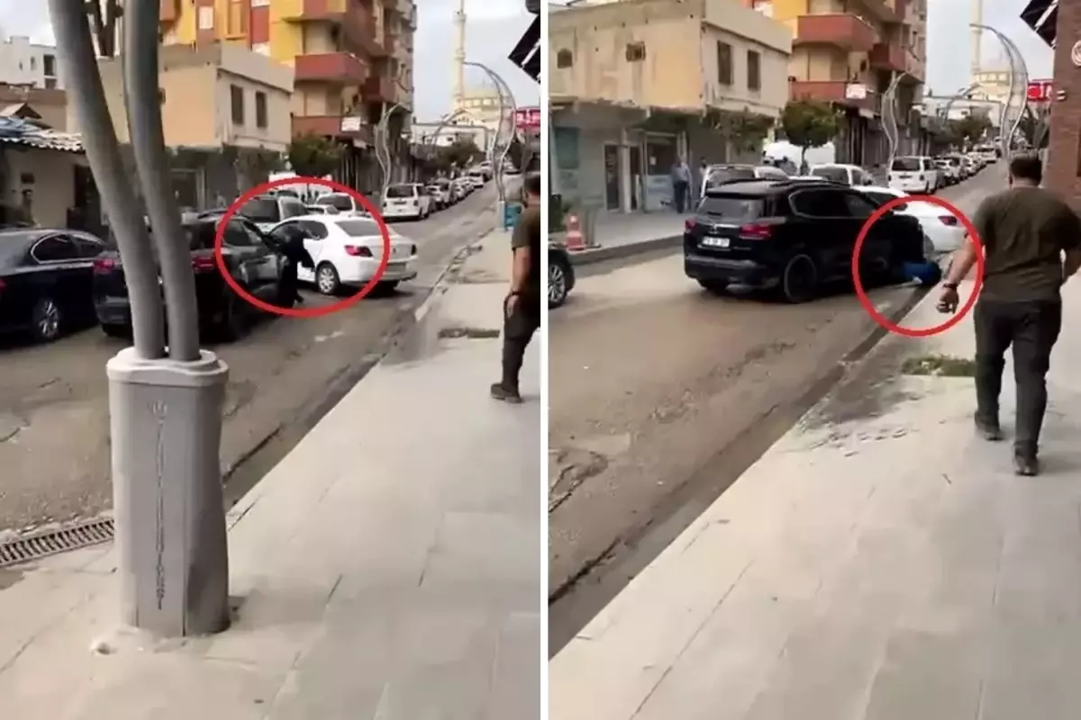 Akılalmaz olay! Cipini tartıştığı kişinin üzerine sürdü