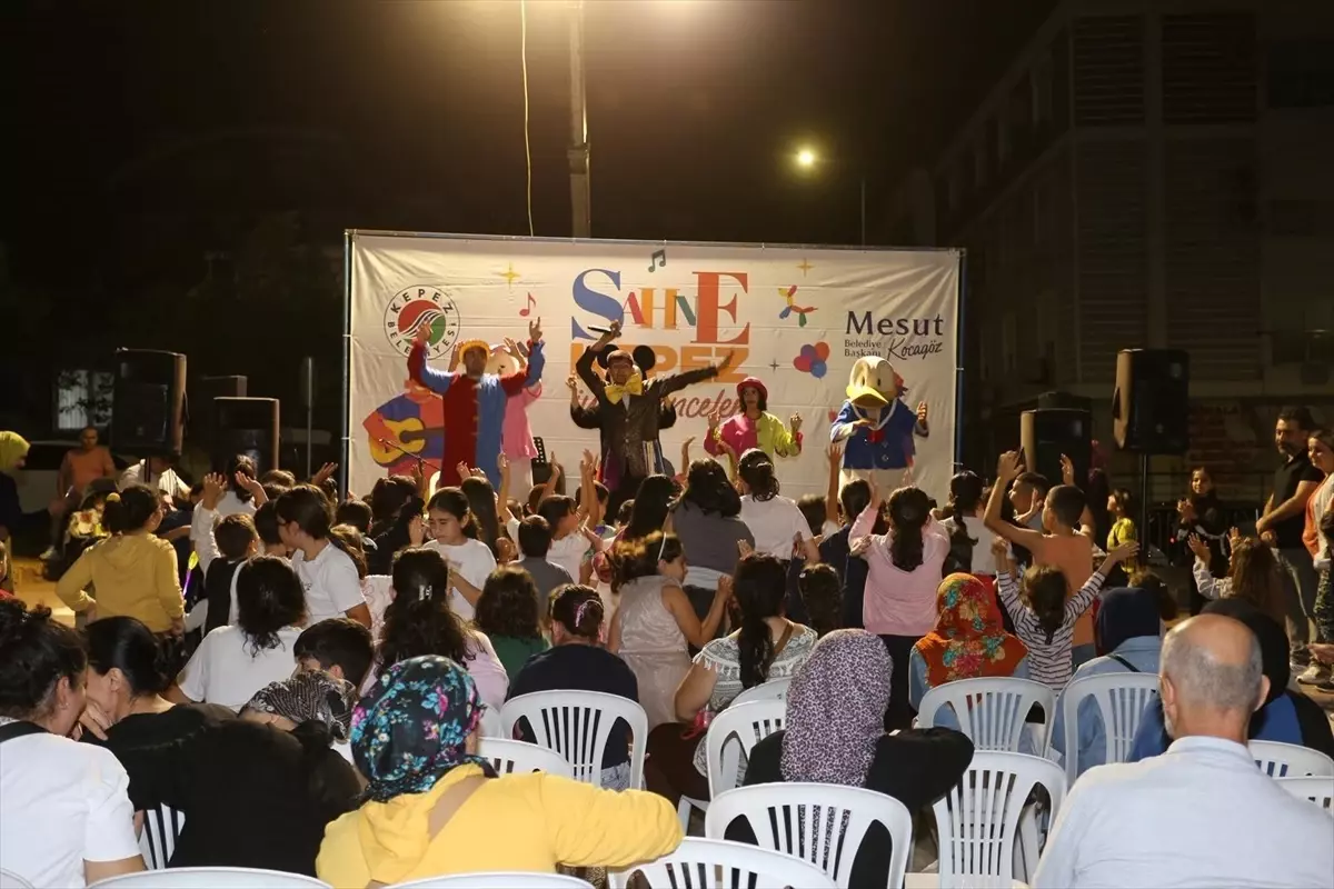 Kepez'de 'Sahne Kepez' Etkinlikleri Çocuklara Neşe Getirdi