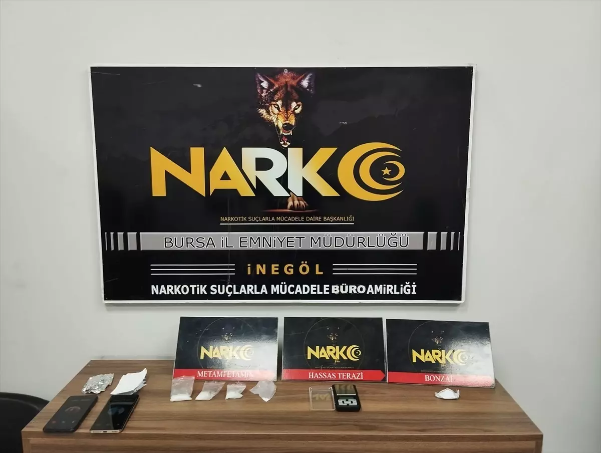 İnegöl'de Uyuşturucu Operasyonu: 2 Şüpheli Tutuklandı