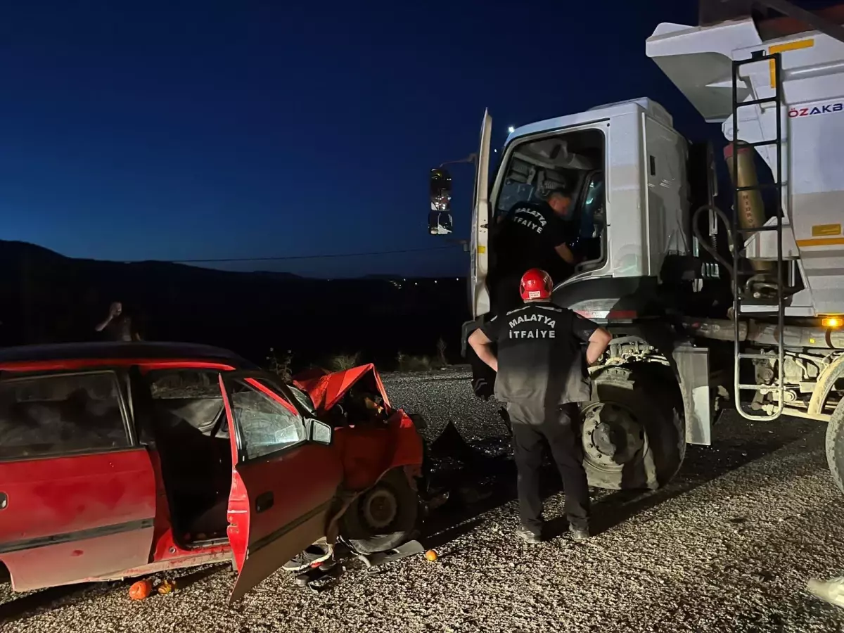 Malatya'da Trafik Kazası: 71 Yaşındaki Sürücü Hayatını Kaybetti