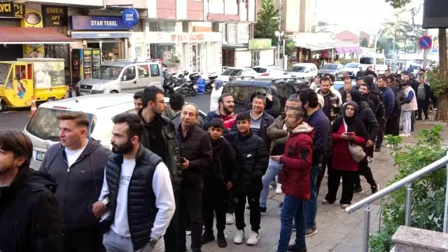The sale of a 1000 lira product for 100 TL caused a stampede