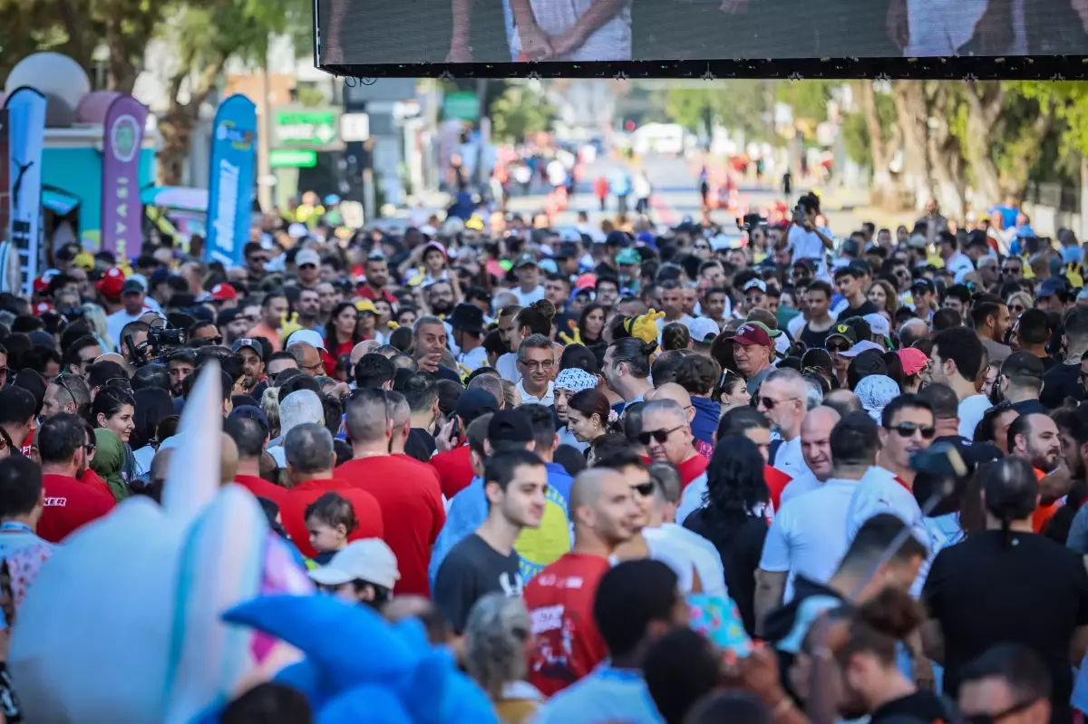 Lefkoşa Maratonu'nun Halk Koşusu Gerçekleşti