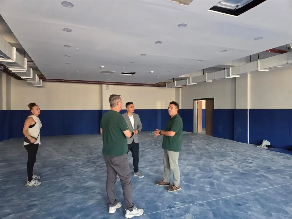 Marmaris Spor Kompleksi İnşaatında Sona Geliniyor