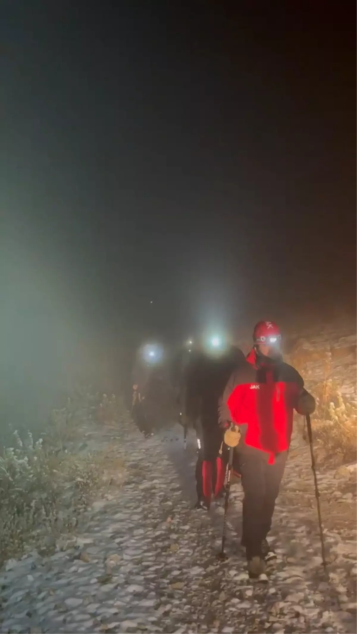 Niğde'de Mahsur Kalan Dağcılar Kurtarıldı