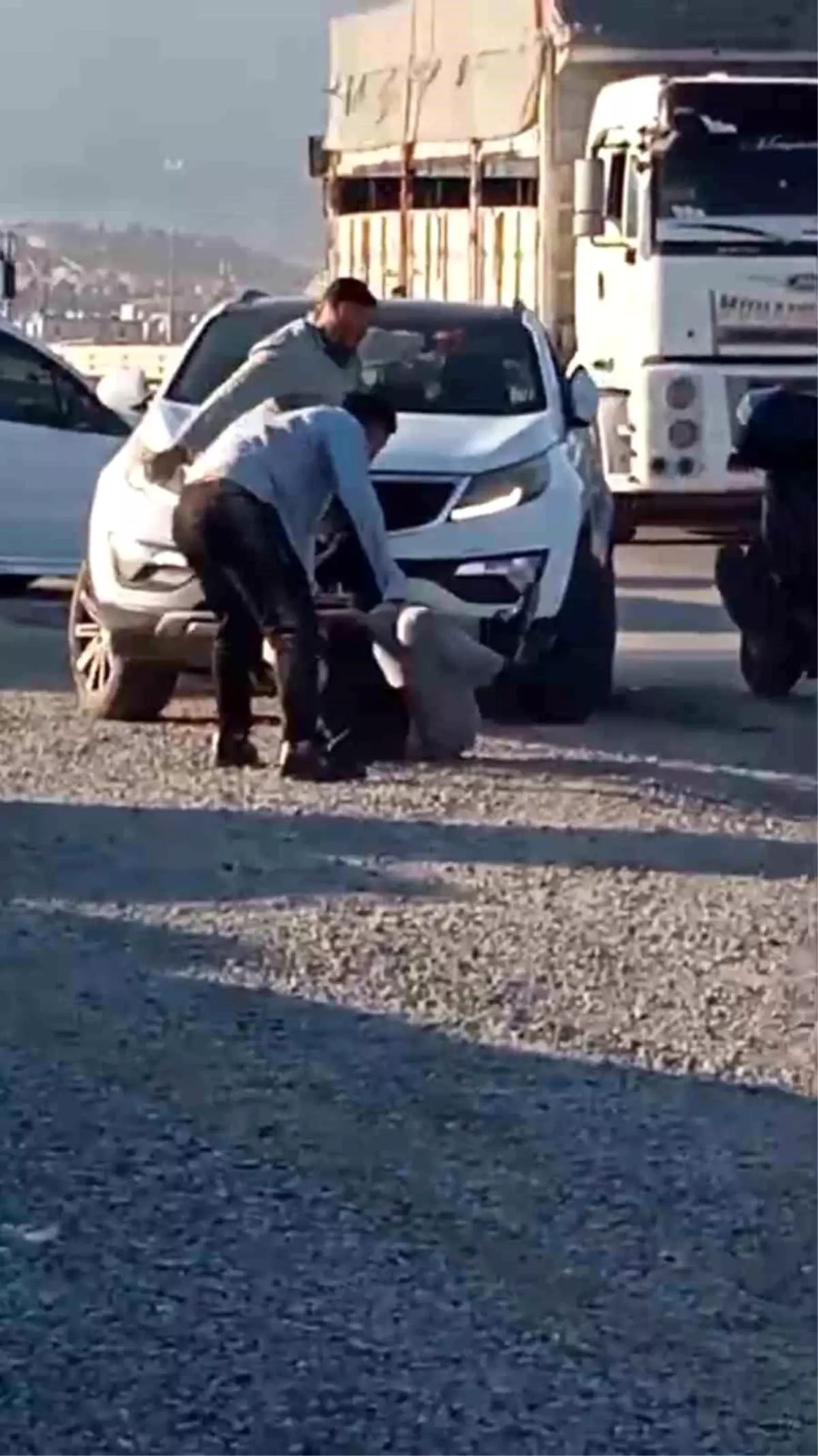 Hatay'da Sokak Ortasında Kan Donduran Dayak