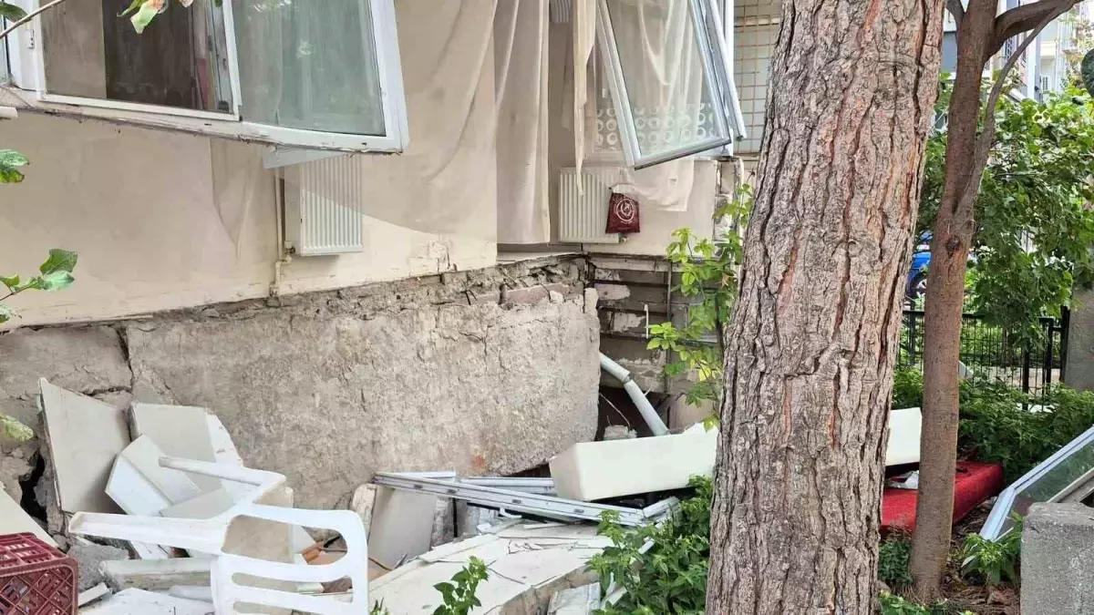 Avcılar'da Balkon Çöktü: 66 Yaşındaki Kadın Hafif Yaralandı