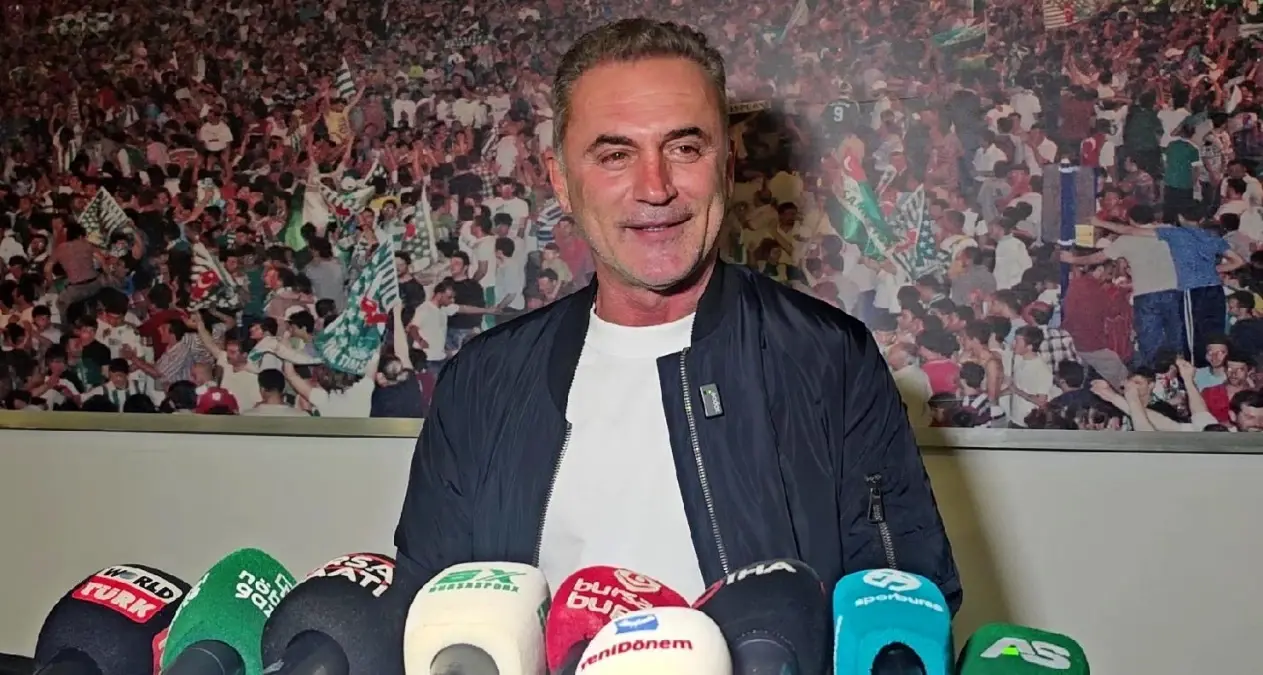 Bursaspor Teknik Direktörü Tahsin Tam'dan Duygusal Galibiyet Açıklamaları