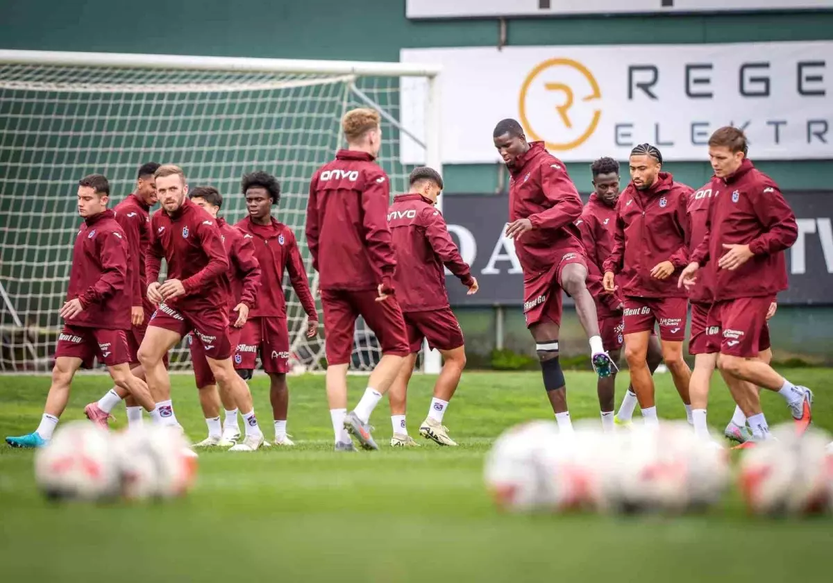 Trabzonspor, Çaykur Rizespor Maçı Hazırlıklarına Devam Ediyor