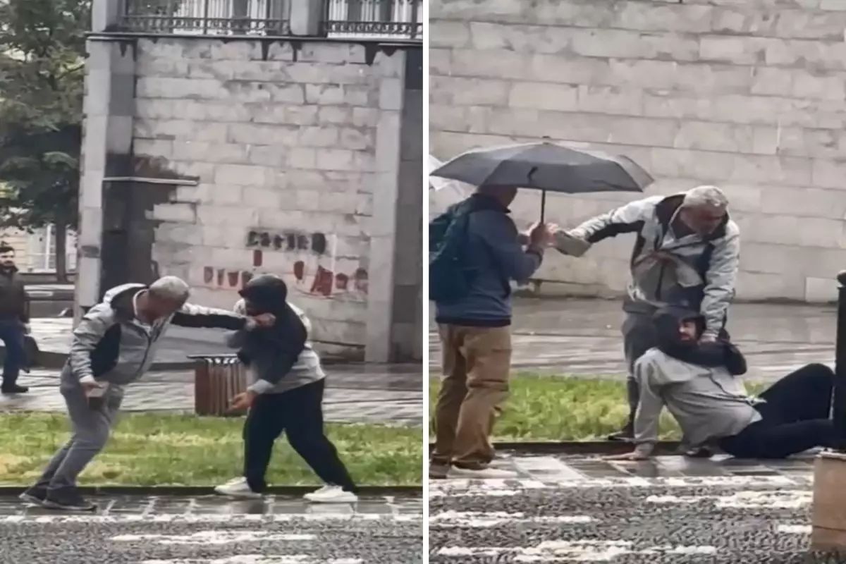 Yerde sürükledi, kaldırım taşıyla vurdu! Korkunç kavgaya ilişkin şok eden iddia