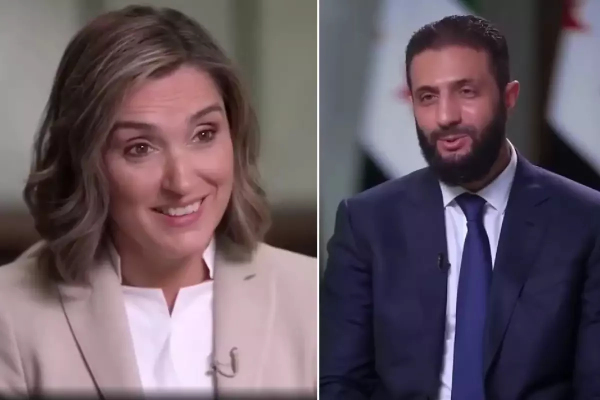 Ahmed Şara'yı canlı yayında zora sokan soru