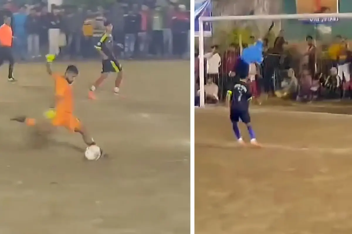 Futbol sahalarında böylesi yok: Daha önce izlediğiniz golleri unutun