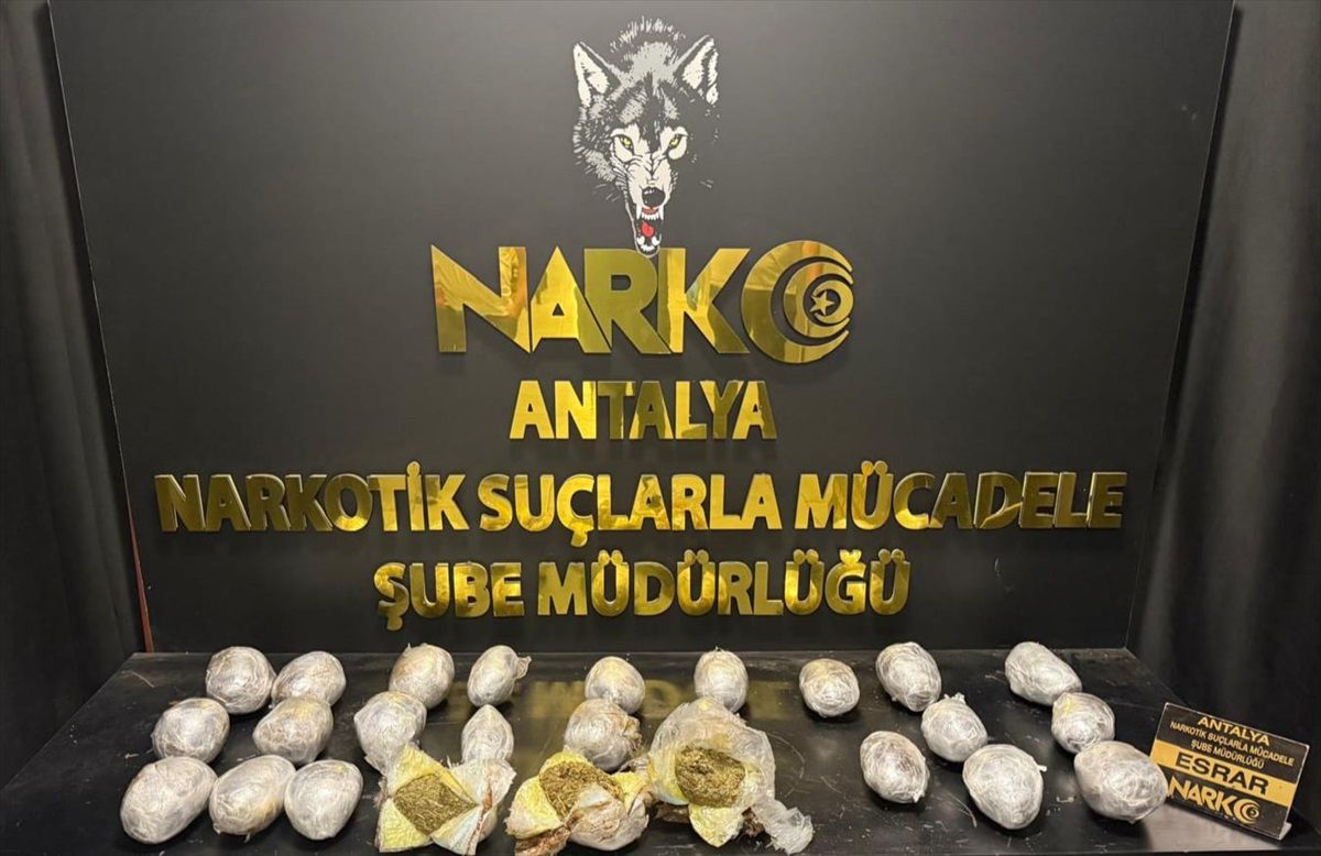 Antalya'da Narkotik Operasyonları: 19 Tutuklama