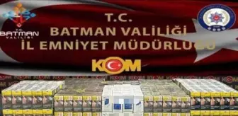 Batman'da Kaçakçılık Operasyonu: 18 Gözaltı