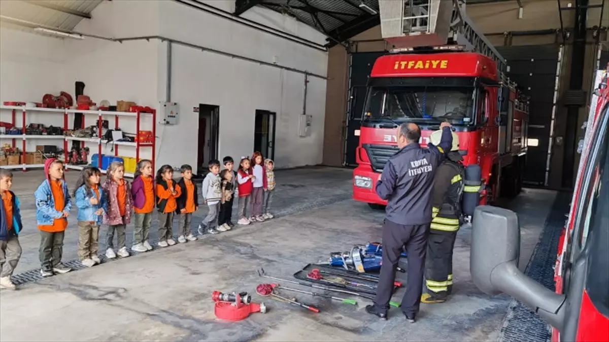 Beyşehir'de Yeni Cami Temeli Atıldı ve Öğrencilere İtfaiyecilik Eğitimi Veriliyor