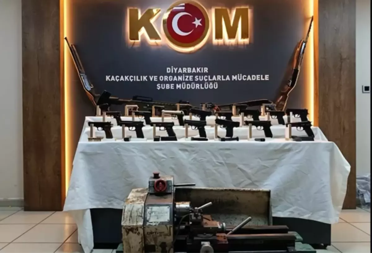 Diyarbakır Merkezli Silah Kaçakçılığı Operasyonunda 19 Tutuklama