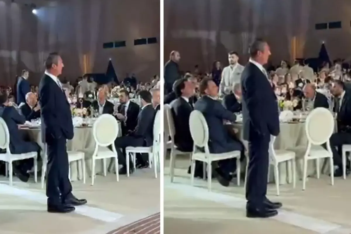 Gözünü kırpmadan izledi! Ali Koç'u daha önce böyle görmediniz