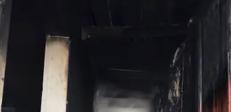 İskenderun'da Tek Katlı Evde Yangın Çıktı