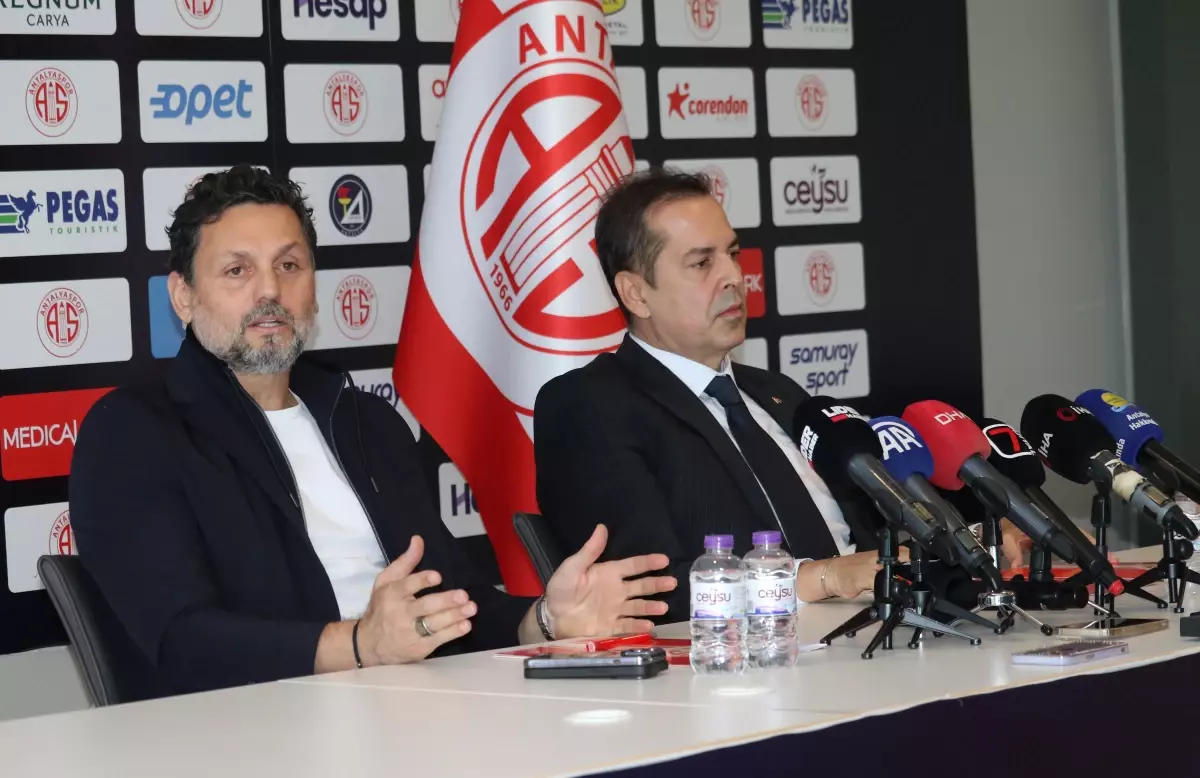 Hesap.com Antalyaspor'da Erol Bulut ile 2 yıllık sözleşme imzalandı