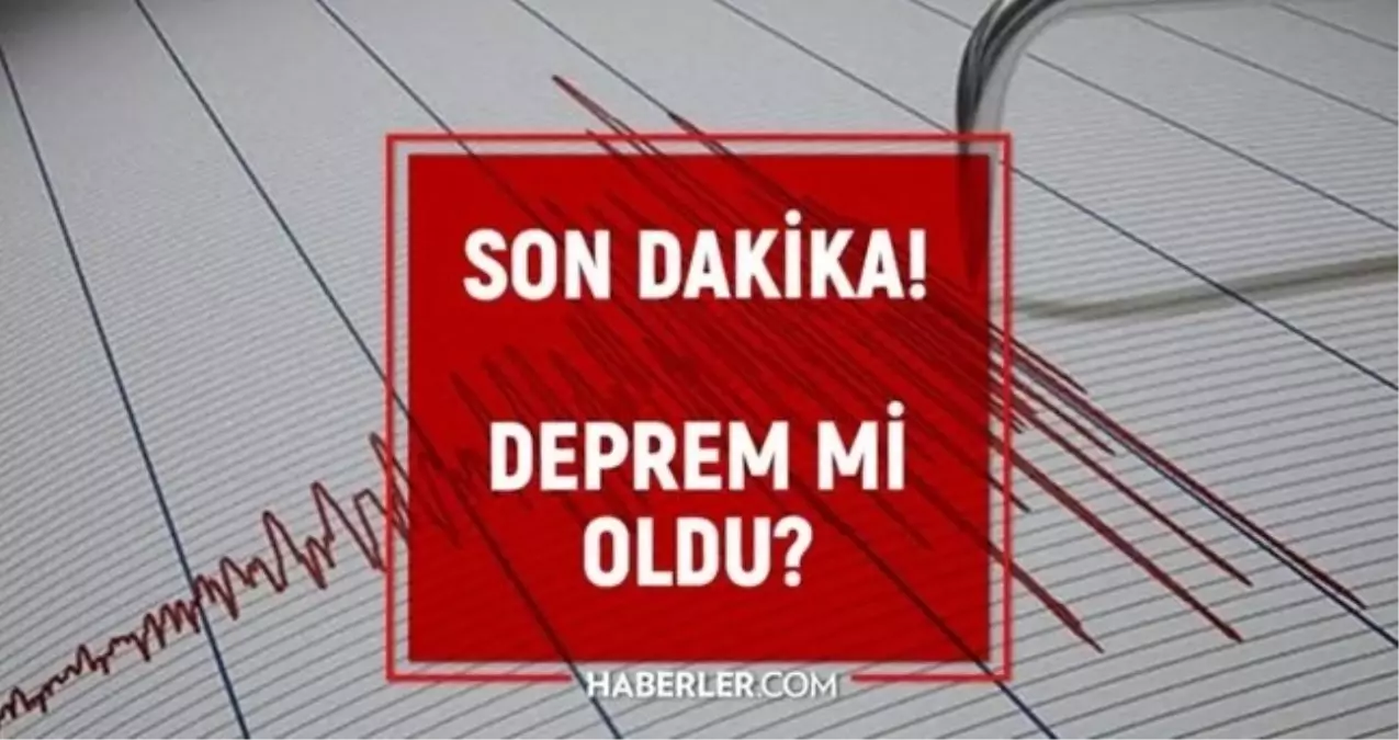 İzmir'de deprem mi oldu? SON DAKİKA! 13 Ekim İzmir'de az önce nerede deprem oldu?