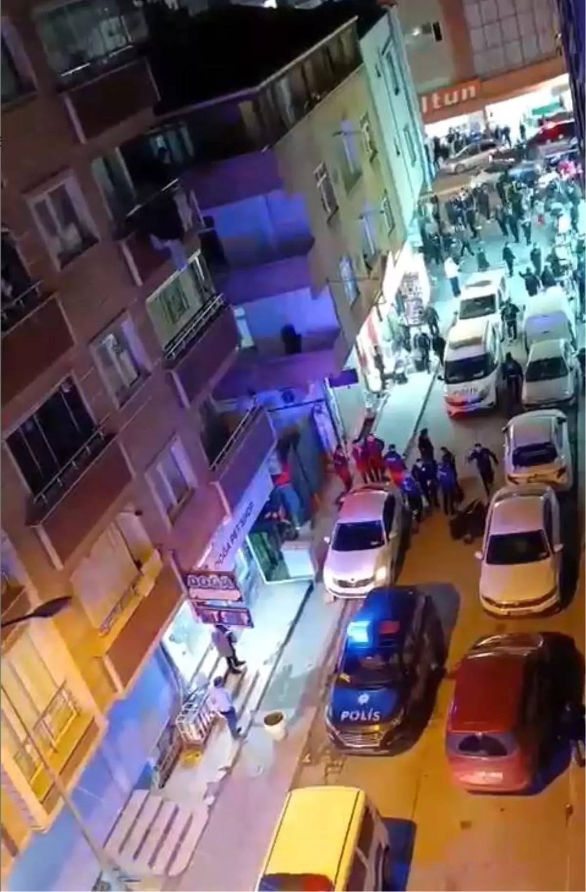 Esenyurt'ta Motosiklet Kazası Sonrası Arbede