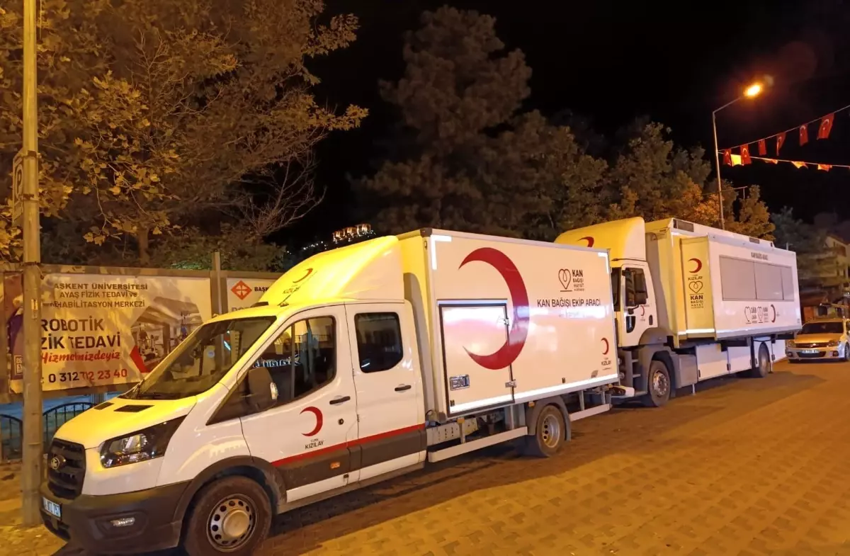 Beypazarı'nda 4 Gün Sürecek Kan Bağışı Kampanyası Başladı