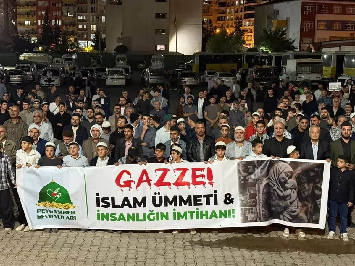 Kızıltepe'de Gazze'ye Destek Programı Düzenlendi