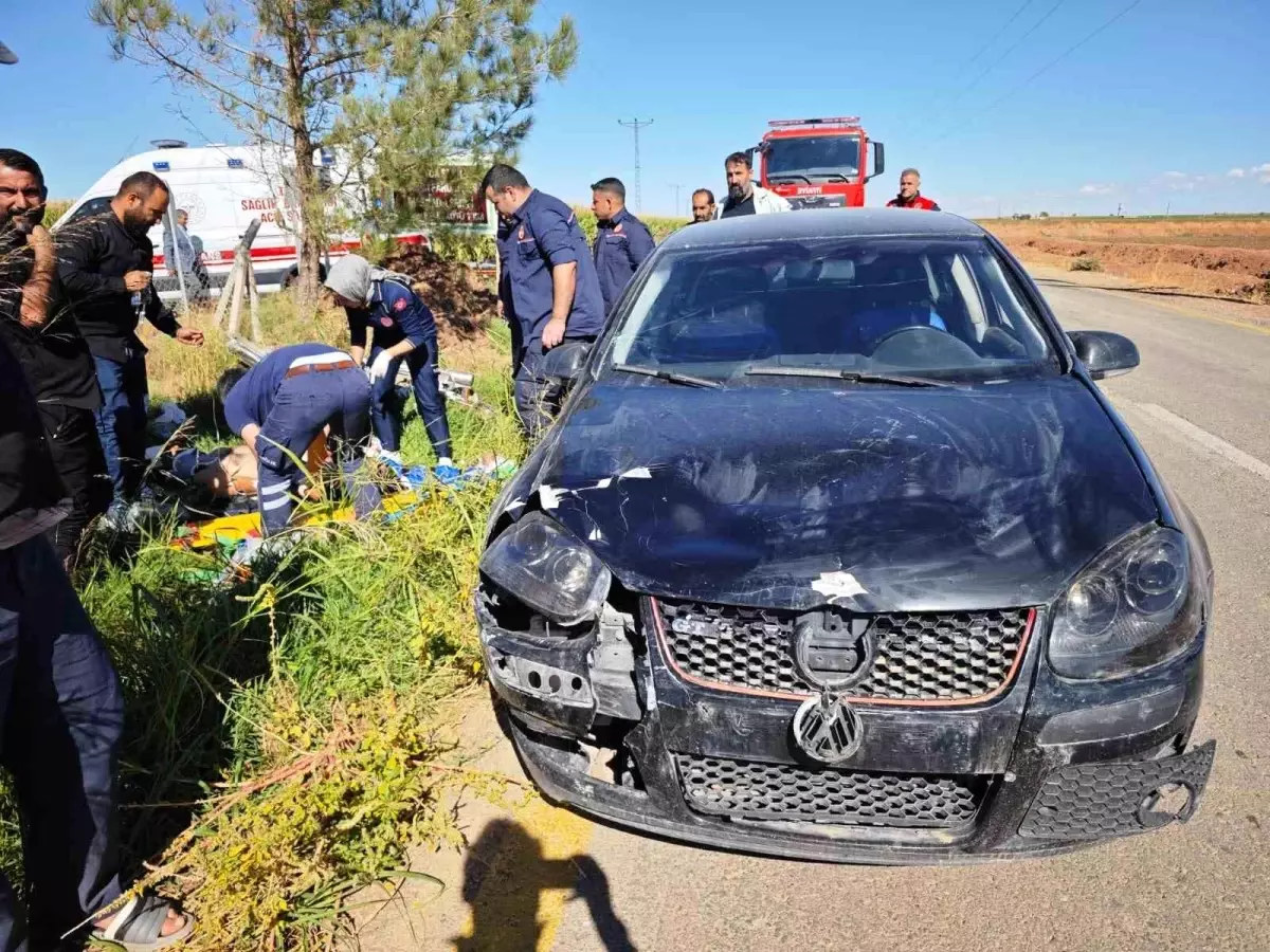 Mardin'de Trafik Kazası: 1 Yaralı