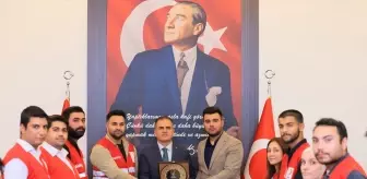 Muğla Genç Kızılay'dan Vali Akbıyık'a Ziyaret