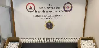 Samsun'da Uyuşturucu Operasyonu: 5 Gözaltı, 103 Bin Uyuşturucu Hap Ele Geçirildi