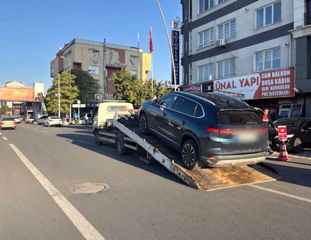 Kayseri'de Drift Yapan Sürücüye 46 Bin TL Ceza