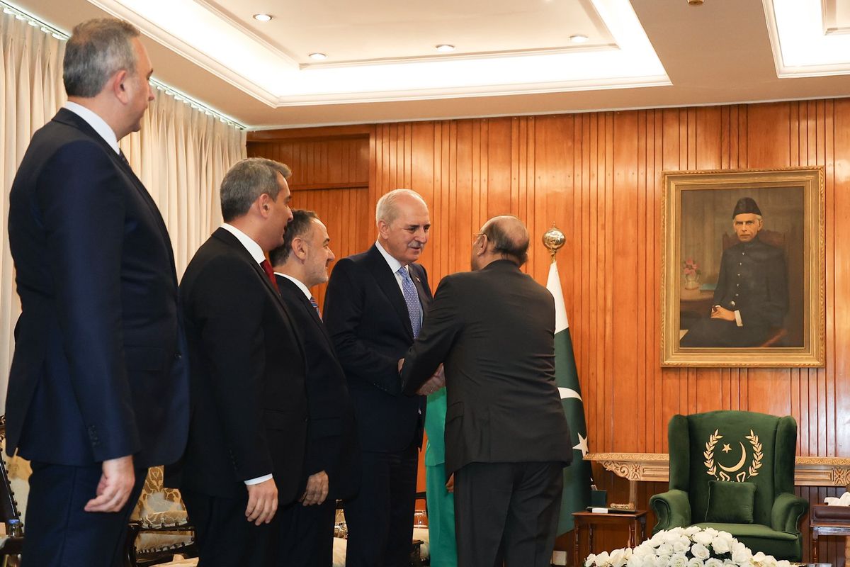 TBMM Başkanı Numan Kurtulmuş, Pakistan'da Üçlü Parlamento Toplantısına Katıldı