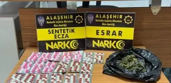 Alaşehir'de Uyuşturucu Ticareti Yapan Şüpheli Tutuklandı