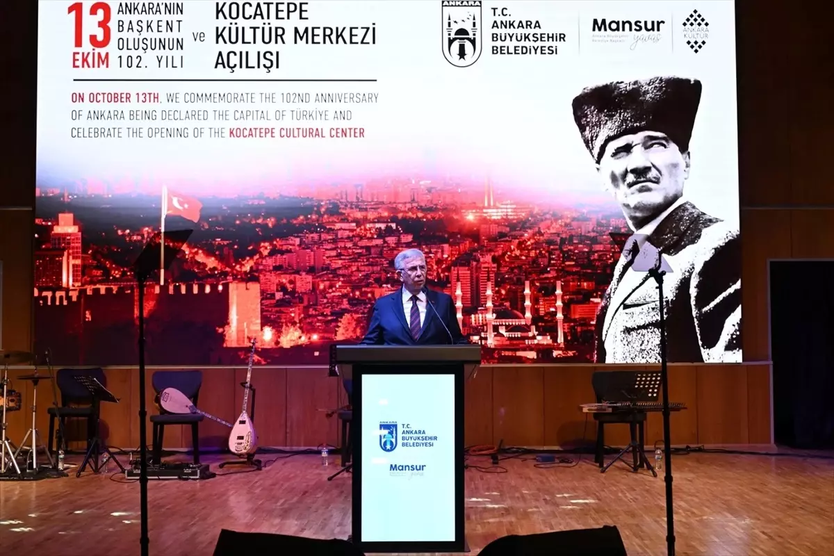 Ankara'nın Başkent Oluşunun 102. Yılı Kutlandı