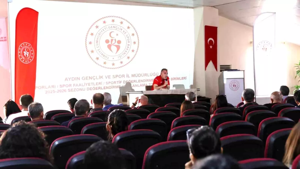 Aydın'da 2025-2026 Eğitim Yılı Okul Sporları Toplantısı Gerçekleşti